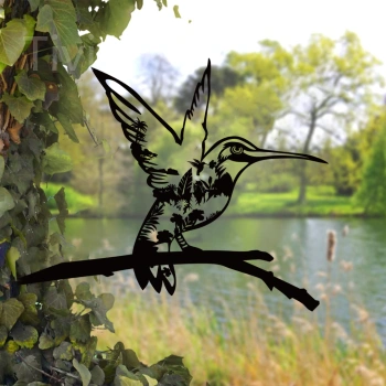 Metal Hummingbird- Garden Decor Art